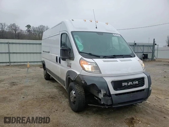 2020 Ram ProMaster Cargo with VIN 3C6TRVDG3LE124337, listed as a Copart auction lot 86795794 with 142,350 mi miles and Salvage Title. Bid and sale history available at carsss.com. Image 11.