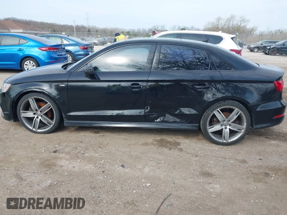 2016 Audi A3 1.8T Premium with VIN WAUA7GFF9G1069677, listed as a IAAI auction lot 42130460 with 148,154 mi miles. Bid and sale history available at carsss.com. Image 14.