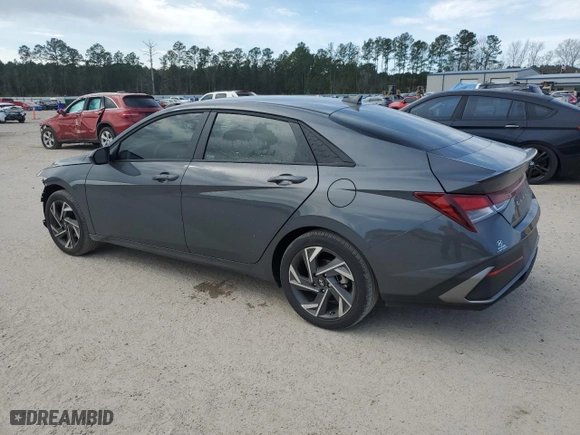 2025 Hyundai Elantra SEL Sport with VIN KMHLM4DG9SU892756, listed as a Copart auction lot 43027075 with 1,827 mi miles and Clean Title. Bid and sale history available at carsss.com. Image 2.