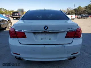 2012 BMW 7 Series 750i xDrive with VIN WBAKC6C54CDX99334, listed as a Copart auction lot 45408845 with 0 mi miles and Salvage Title. Bid and sale history available at carsss.com. Image 6.