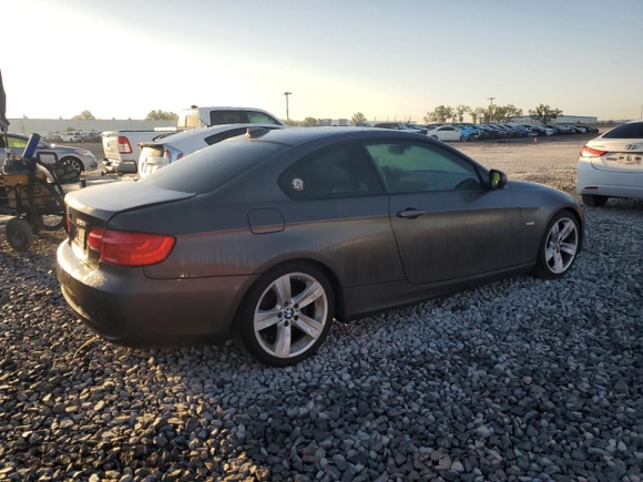 2011 BMW 3 Series 328i with VIN WBAKE3C58BE558183, listed as a Copart auction lot 46432805 with 107,705 mi miles and Salvage Title. Bid and sale history available at carsss.com. Image 3.