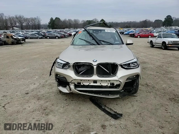 2021 BMW X3 M40i with VIN 5UXTY9C09M9E61321, listed as a Copart auction lot 44116045 with 0 mi miles and Salvage Title. Bid and sale history available at carsss.com. Image 11.