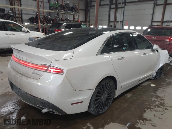 2018 Lincoln MKZ Reserve with VIN 3LN6L5F9XJR604740, listed as a IAAI auction lot 41444308 with 96,057 mi miles and . Bid and sale history available at DreamBid. Image 4.