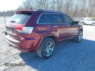 2017 Jeep Grand Cherokee Overland with VIN 1C4RJFCG8HC608729, listed as a IAAI auction lot 41401531 with 163,833 mi miles. Bid and sale history available at carsss.com. Image 4.