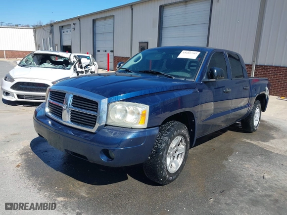 2006 Dodge Dakota SLT with VIN 1D7HE48N76S702816, listed as a IAAI auction lot 41685793 with 192,271 mi miles. Bid and sale history available at carsss.com. Image 17.