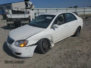 2009 Kia Spectra EX with VIN KNAFE221995624549, listed as a Copart auction lot 65963824 with 244,904 mi miles and Salvage Title. Bid and sale history available at carsss.com. Image 1.