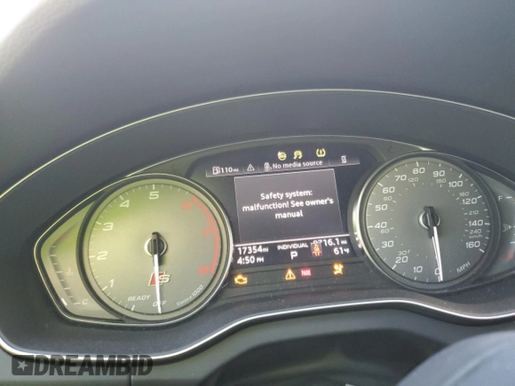 2022 Audi SQ5 Sportback Premium with VIN WA114AFY5N2052757, listed as a Copart auction lot 39362974 with 17,354 mi miles and . Bid and sale history available at DreamBid. Image 9.