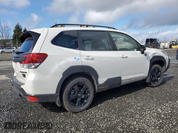 2023 Subaru Forester Wilderness with VIN JF2SKAMC7PH519959, listed as a Copart auction lot 47448375 with 3,070 mi miles and Salvage Title. Bid and sale history available at carsss.com. Image 3.