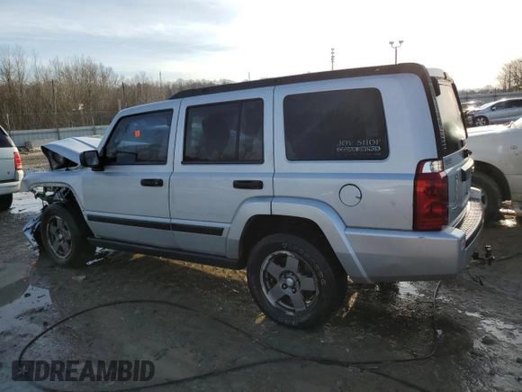 2006 Jeep Commander with VIN 1J8HG48KX6C195178, listed as a Copart auction lot 42204975 with 139,463 mi miles and Non Repairable. Bid and sale history available at carsss.com. Image 2.