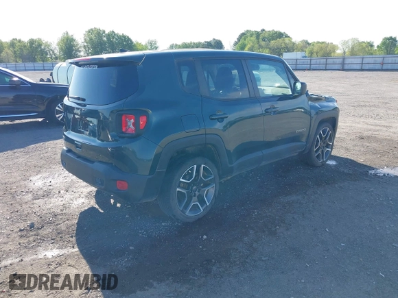 2021 Jeep Renegade Upland with VIN ZACNJDAB6MPM42885, listed as a IAAI auction lot 42013505 with 32,612 mi miles and . Bid and sale history available at DreamBid. Image 4.
