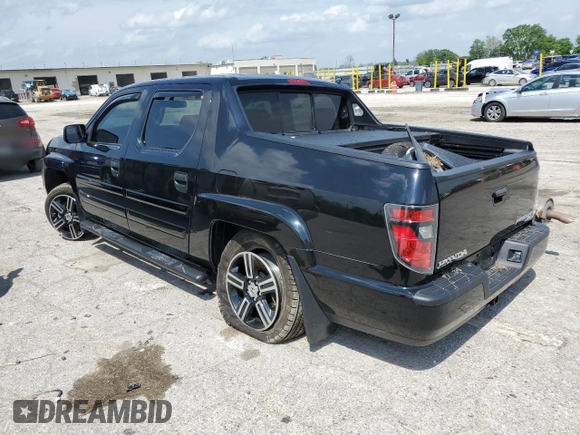2014 Honda Ridgeline Sport with VIN 5FPYK1F78EB008533, listed as a Copart auction lot 57321645 with 160,623 mi miles and Salvage title. Bid and sale history available at DreamBid. Image 2.