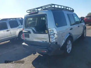 2006 Land Rover LR3 HSE with VIN SALAG25496A351587, listed as a IAAI auction lot 41237490 with 143,056 mi miles. Bid and sale history available at carsss.com. Image 4.