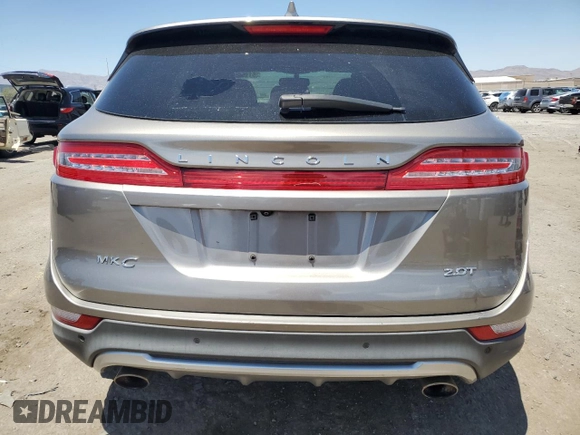 2017 Lincoln MKC Select with VIN 5LMCJ2C9XHUL34775, listed as a Copart auction lot 61188315 with 96,087 mi miles and Salvage title. Bid and sale history available at DreamBid. Image 6.