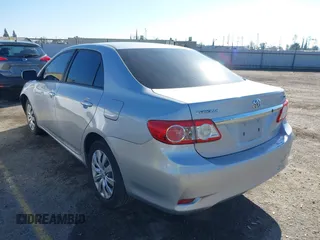 2012 Toyota Corolla L with VIN 2T1BU4EE6CC815435, listed as a IAAI auction lot 41316306 with 122,150 mi miles. Bid and sale history available at carsss.com. Image 3.