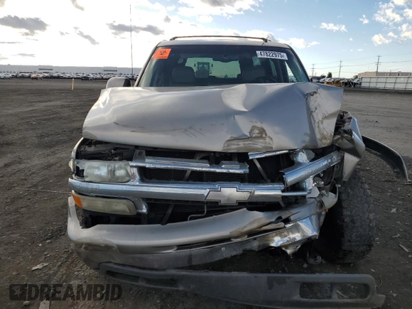 2002 Chevrolet Suburban LT z VIN 1GNGK26U12R248150, wystawiony jako Copart lot #47822975 z przebiegiem Nie podano mil oraz Szkoda całkowita • Salvage title. Historia ofert i sprzedaży dostępna na DreamBid. Obrazek 5.