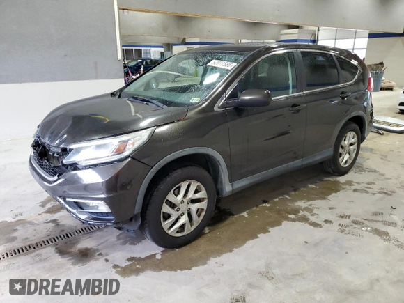 2015 Honda CR-V EX with VIN 5J6RM3H58FL008037, listed as a Copart auction lot 52911585 with Not Provided miles and Salvage Title. Bid and sale history available at carsss.com. Image 1.