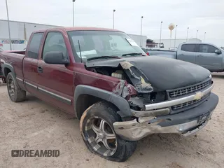 2002 Chevrolet Silverado 1500 LT with VIN 1GCEK19T02E240092, listed as a IAAI auction lot 41265722 with 228,065 mi miles. Bid and sale history available at carsss.com. Image 1.