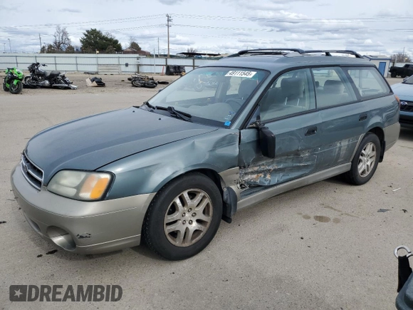 2002 Subaru Legacy Outback z VIN 4S3BH665827601920, wystawiony jako Copart lot #49111545 z przebiegiem 252 984 mil mil oraz Szkoda całkowita • Salvage title. Historia ofert i sprzedaży dostępna na DreamBid. Obrazek 1.