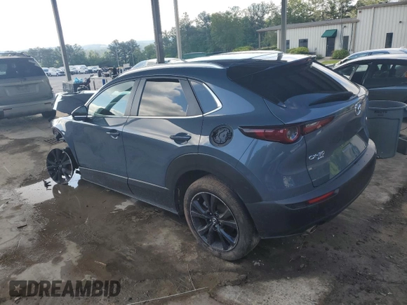 2023 Mazda CX-30 S Carbon Edition with VIN 3MVDMBCM2PM530332, listed as a Copart auction lot 56555675 with Not Provided miles and Clean Title. Bid and sale history available at DreamBid. Image 2.