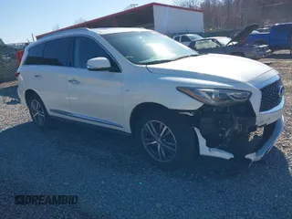 2016 Infiniti QX60 with VIN 5N1AL0MM9GC514586, listed as a IAAI auction lot 41861058 with 151,741 mi miles. Bid and sale history available at carsss.com. Image 1.