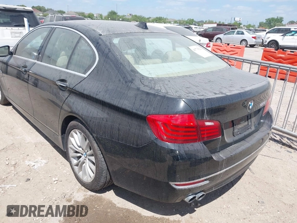 2014 BMW 5 Series 528i with VIN WBA5A5C50ED508666, listed as a IAAI auction lot 41776222 with 119,382 mi miles. Bid and sale history available at carsss.com. Image 3.