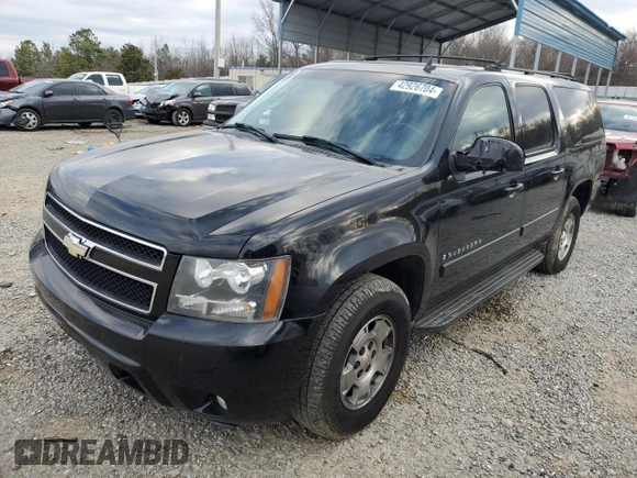 2007 Chevrolet Suburban LTZ with VIN 3GNFK16347G192502, listed as a Copart auction lot 42926704 with 0 mi miles and Clean Title. Bid and sale history available at carsss.com. Image 1.