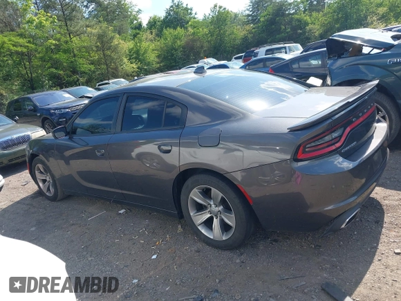 2018 Dodge Charger SXT Plus with VIN 2C3CDXHG9JH176400, listed as a IAAI auction lot 42128281 with 198,766 mi miles and . Bid and sale history available at carsss.com. Image 14.