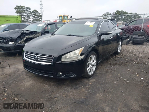 2012 Nissan Maxima SV with VIN 1N4AA5AP3CC830216, listed as a IAAI auction lot 41458598 with 188,239 mi miles and . Bid and sale history available at DreamBid. Image 17.