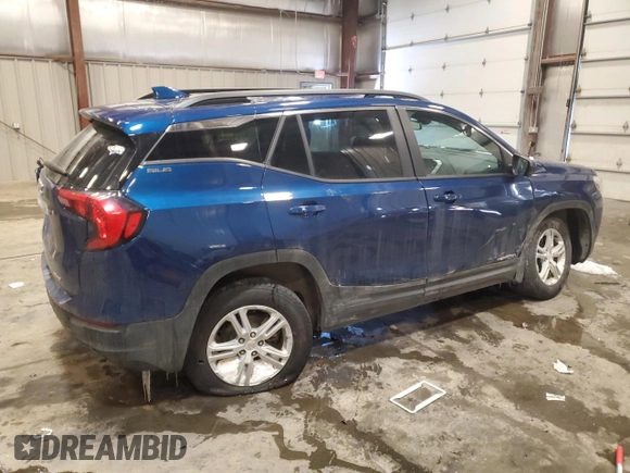 2021 GMC Terrain SLE with VIN 3GKALTEV1ML357587, listed as a Copart auction lot 45025055 with 68,880 mi miles and Salvage title. Bid and sale history available at DreamBid. Image 3.