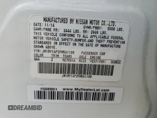 2015 Infiniti Q70 z VIN JN1BY1AP2FM541199, wystawiony jako Copart lot #57453875 z przebiegiem 163 666 mil mil oraz Szkoda całkowita • Salvage title. Historia ofert i sprzedaży dostępna na DreamBid. Obrazek 12.