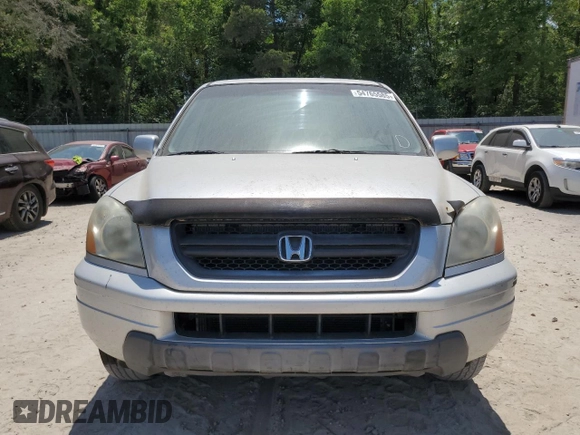 2004 Honda Pilot EX with VIN 2HKYF18564H599356, listed as a Copart auction lot 54765585 with 298,692 mi miles and Clean Title. Bid and sale history available at DreamBid. Image 5.