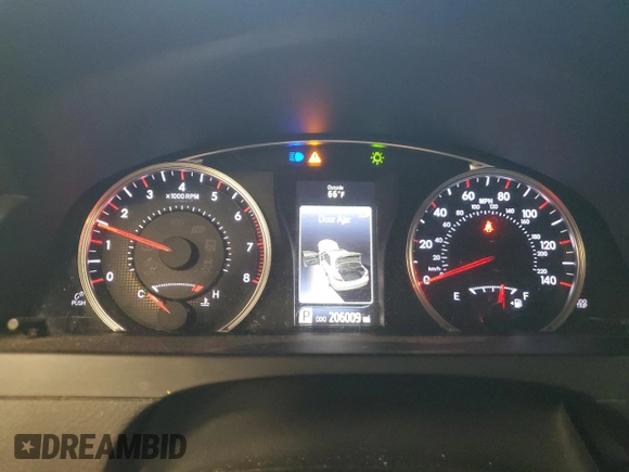 2016 Toyota Camry XSE with VIN 4T1BK1FK7GU031102, listed as a Copart auction lot 49812435 with 206,009 mi miles and Salvage Title. Bid and sale history available at carsss.com. Image 9.
