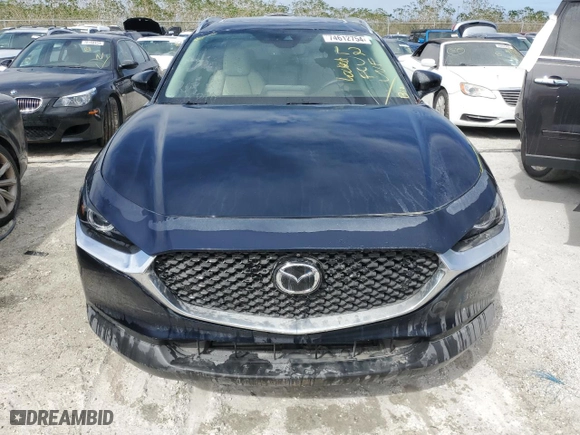 2021 Mazda CX-30 Turbo Premium Plus Package with VIN 3MVDMBEY8MM237255, listed as a Copart auction lot 74612754 with 0 mi miles and Non Repairable. Bid and sale history available at carsss.com. Image 5.