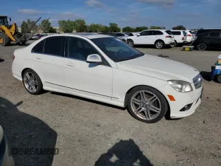 2008 Mercedes-Benz C 350 Sport with VIN WDDGF56X28R031391, listed as a Copart auction lot 50551125 with 175,049 mi miles and Clean Title. Bid and sale history available at DreamBid. Image 4.
