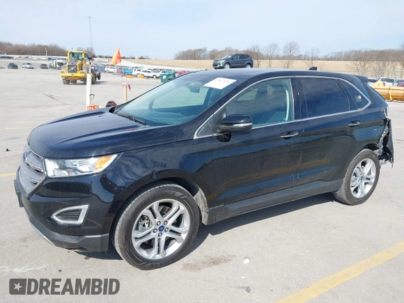 2018 Ford Edge Titanium with VIN 2FMPK4K95JBB67834, listed as a IAAI auction lot 41867436 with 101,855 mi miles. Bid and sale history available at carsss.com. Image 18.