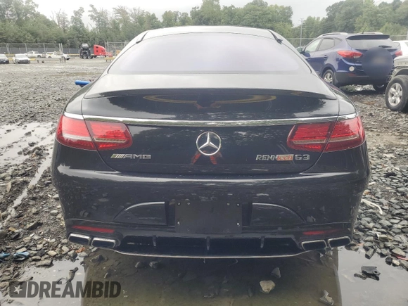 2018 Mercedes-Benz S 63 AMG with VIN WDDXJ8JB6JA032463, listed as a Copart auction lot 72035634 with Not Provided miles and Salvage Title. Bid and sale history available at DreamBid. Image 6.