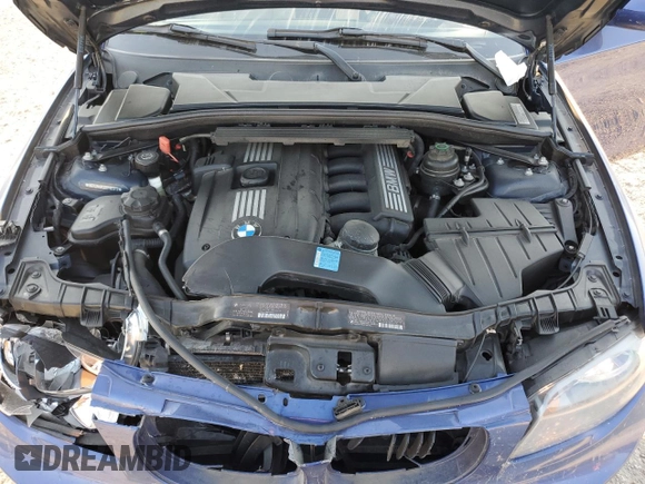 2008 BMW 1 Series 128i with VIN WBAUN13528VH80212, listed as a Copart auction lot 74763044 with 67,918 mi miles and Salvage Title. Bid and sale history available at carsss.com. Image 11.