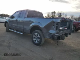2013 Ford F-150 XL with VIN 1FTFX1CF5DFC03478, listed as a Copart auction lot 46037155 with 164,241 mi miles and Salvage Title. Bid and sale history available at carsss.com. Image 2.