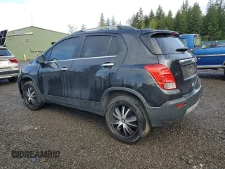 2016 Chevrolet Trax LTZ with VIN KL7CJRSB7GB649707, listed as a Copart auction lot 51951785 with 158,613 mi miles and Salvage Title. Bid and sale history available at carsss.com. Image 2.