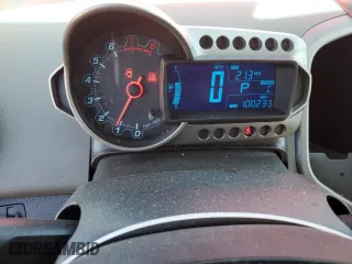 2013 Chevrolet Sonic LT with VIN 1G1JC6SH1D4160669, listed as a Copart auction lot 49677885 with 100,233 mi miles and Salvage Title. Bid and sale history available at carsss.com. Image 9.