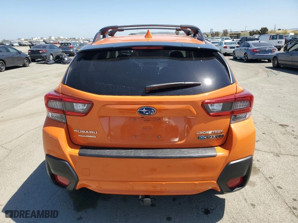 2020 Subaru Crosstrek Premium with VIN JF2GTAEC6LH217915, listed as a Copart auction lot 53516865 with 27,779 mi miles and Salvage Title. Bid and sale history available at carsss.com. Image 6.