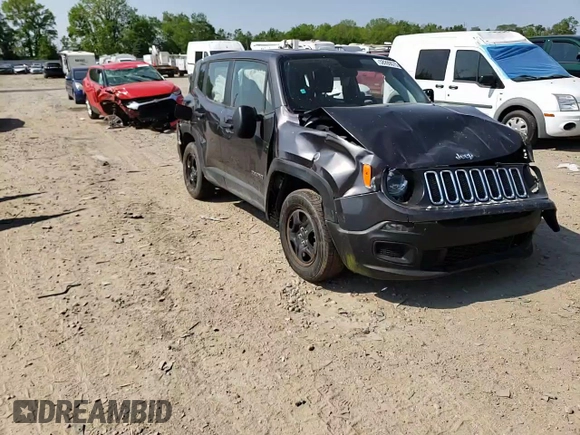 2018 Jeep Renegade Sport с VIN ZACCJBAB1JPH92936, выставлен на аукционе Copart как лот 58999075 с пробегом 38 734 миль миль и Чистый • Clean title. История ставок и продаж доступна на DreamBid. Изображение 14.