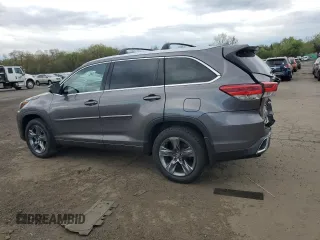 2019 Toyota Highlander Limited with VIN 5TDDZRFH0KS992455, listed as a Copart auction lot 54707655 with 408,319 mi miles and Salvage title. Bid and sale history available at DreamBid. Image 2.