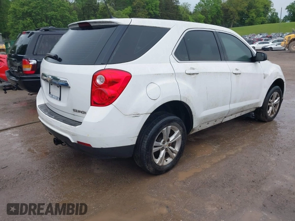 2013 Chevrolet Equinox LS with VIN 2GNALBEK0D1189848, listed as a IAAI auction lot 42115896 with 215,029 mi miles and . Bid and sale history available at DreamBid. Image 4.