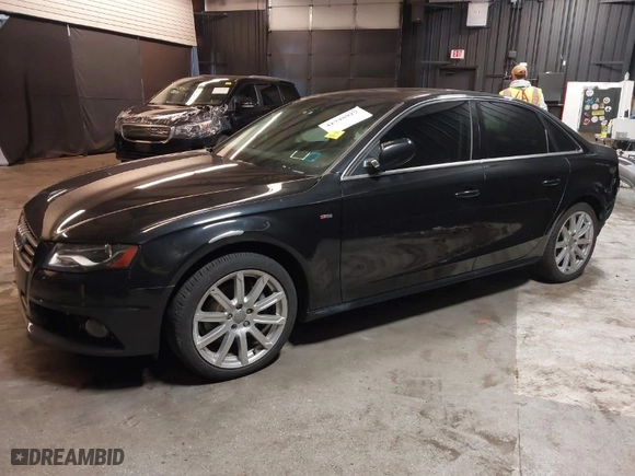 2012 Audi A4 2.0T Premium Plus with VIN WAUFFAFLXCN018459, listed as a IAAI auction lot 41748927 with 150,925 mi miles. Bid and sale history available at carsss.com. Image 2.
