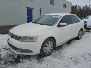 2014 Volkswagen Jetta Sedan S with VIN 3VW1K7AJ4EM236957, listed as a Copart auction lot 41801455 with 196,845 mi miles and Salvage Title. Bid and sale history available at carsss.com. Image 1.