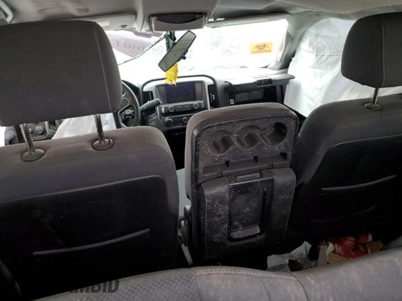 2015 Chevrolet Silverado 1500 LT with VIN 3GCUKREC5FG393923, listed as a Copart auction lot 49654695 with Not Provided miles and Salvage Title. Bid and sale history available at DreamBid. Image 8.