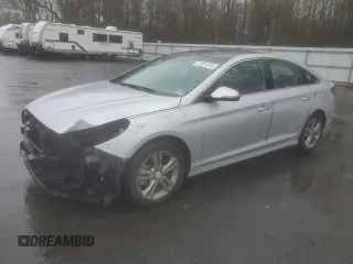 2018 Hyundai Sonata SEL with VIN 5NPE34AF1JH716563, listed as a Copart auction lot 51921415 with 79,869 mi miles and Salvage Title. Bid and sale history available at DreamBid. Image 1.
