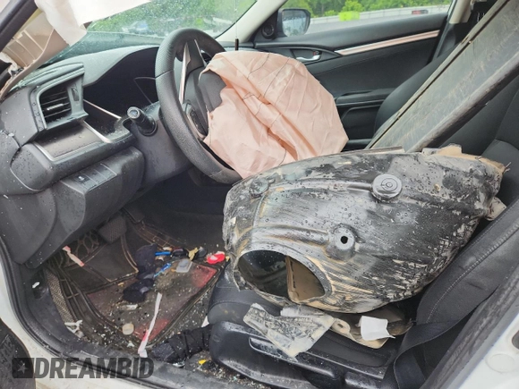 2016 Honda Civic EX-T с VIN 2HGFC1F35GH641158, выставлен на аукционе Copart как лот 59027175 с пробегом Не указан миль и Списание • Salvage title. История ставок и продаж доступна на DreamBid. Изображение 7.