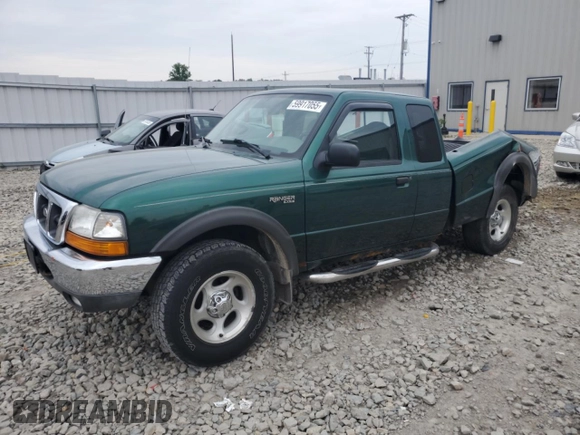 2000 Ford Ranger XLT with VIN 1FTZR15X7YTA02430, listed as a Copart auction lot 59917055 with 152,672 mi miles and Non repairable. Bid and sale history available at DreamBid. Image 1.